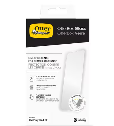 OtterBox | Glass Screen Protector for Samsung Galaxy S24 FE | 77-97114