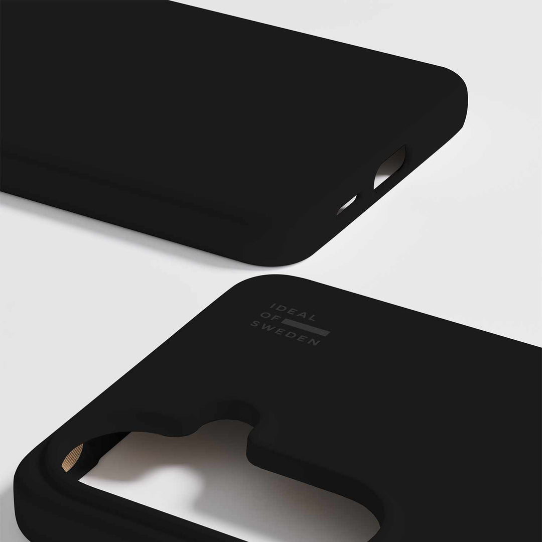 Ideal of Sweden | Silicone Case Compatible w/Magnets for Samsung Galaxy S26 - Black | IDSICMSS26PR01