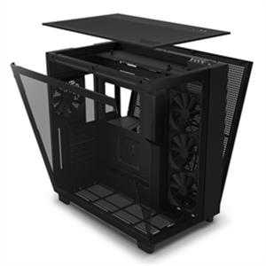 NZXT | Flow CS MID-TOWER TG F120Q Airflow Fan Retail - Black | CM-H91FB-01 H9