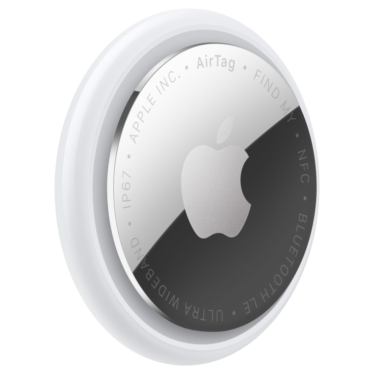 Apple | AirTag (2nd generation) Bluetooth Item Tracker - White | MFE94AM/A