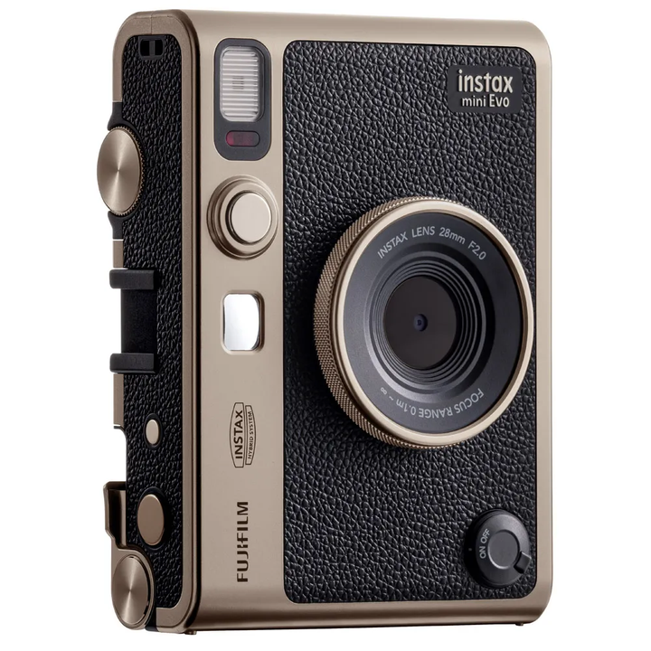 Fujifilm | Instax Mini Evo SE 90th Anniversary Instant Camera Bundle - Titanium Gold 600024185