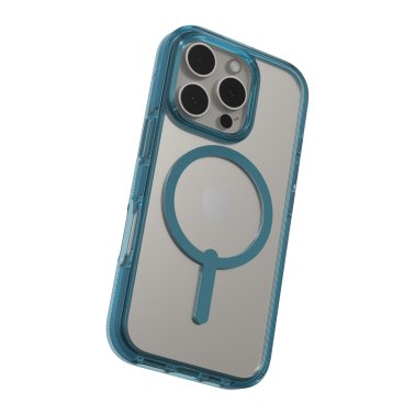 ZAGG | Santa Cruz Graphene Snap Case iPhone 16 Pro - Retro Blue | 15-13552