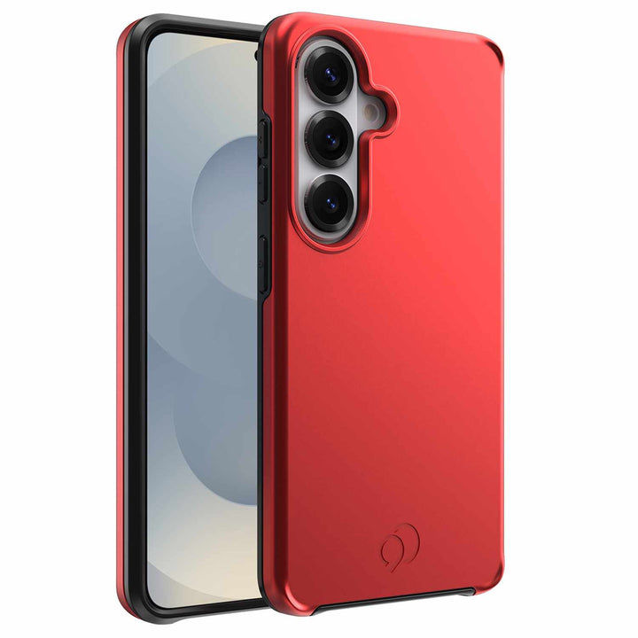 Nimbus9 | Cirrus 3 Case w/Magnets for Samsung Galaxy S26 - Crimson | N9C3MSSAMGS26CR