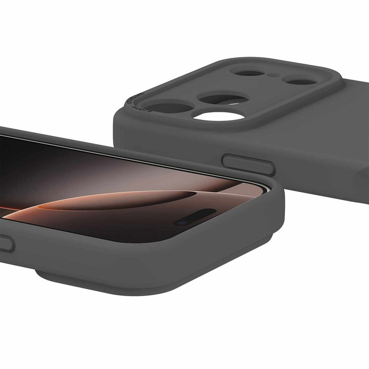 Avana | Velvet MagSafe Case iPhone 17 Pro Max - Ash | AP7UAVSIKBLCK