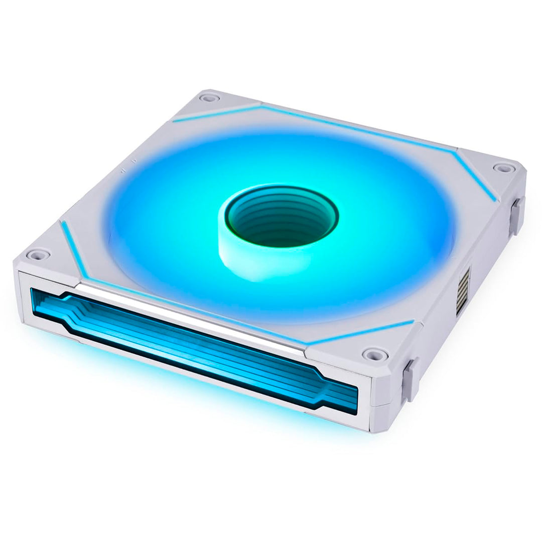 Lian-Li | Fan Fluid Dynamic Bearing Fan Retail 140x142x25 - White | UF-SLIN140-1W