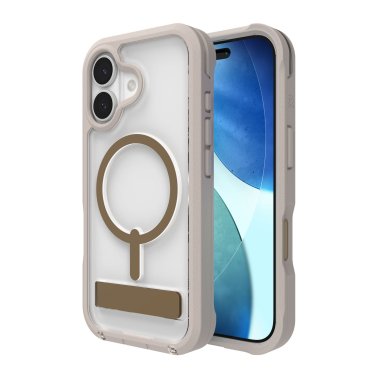 ZAGG | Graphene Rainier Snap Kickstand iPhone 17 Case - Sandstone | 702319164