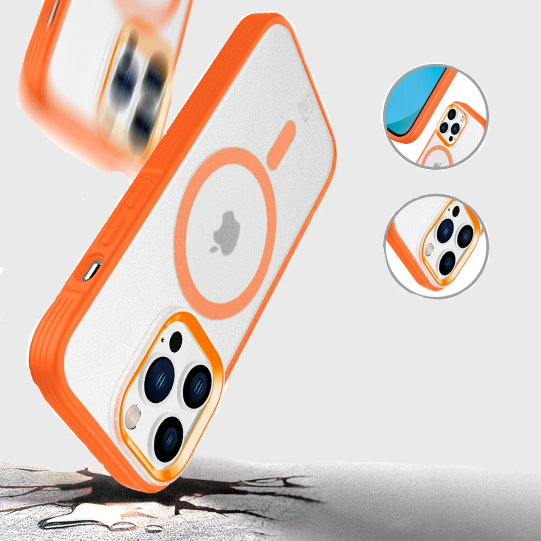 Caseco | Fremont Grip MagSafe iPhone 15 - Orange | C29B1-19
