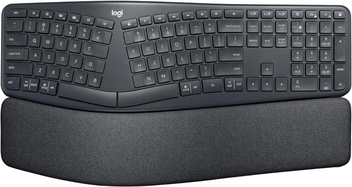 Kensington | Pro Fit Ergonomic Wireless Keyboard & Mouse - Black | K75406US