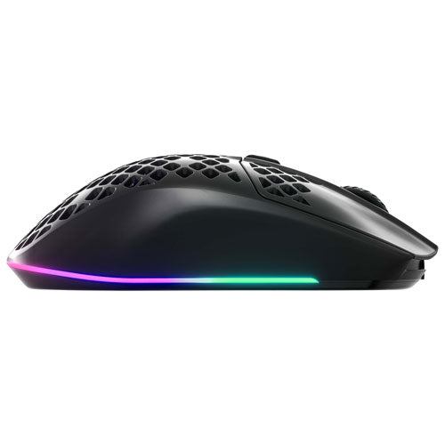 SteelSeries | Aerox 3 2022 Edition 18000 DPI Bluetooth Optical Gaming Mouse - Black 62612