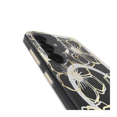 Case-Mate | Floral Gems MagSafe Case Samsung Galaxy S25 - Gold | 15-13940
