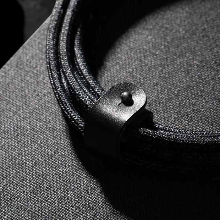 Native Union | Belt Charging Cable XL USB-C to USB-C Ultra-Strong with Leather Strap 10ft 100W |  BELT-XL-C-COS-3-NP