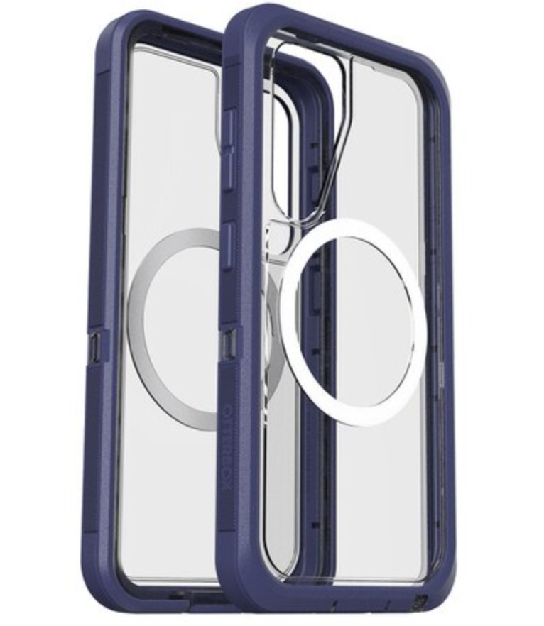Otterbox | Defender XT Clear Pro Magnets Series Case Samsung Galaxy S25 -  Clear / Purple Lavender Haze | 77-97638