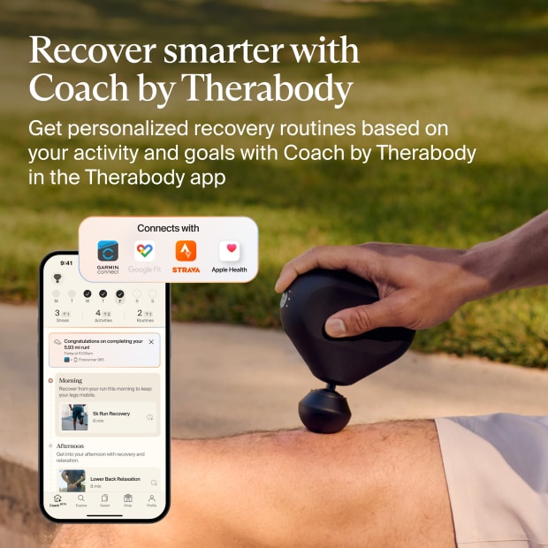 Therabody | Theragun mini 3.0 Handheld Percussive Massage Device - Black | TG0004128-2A10