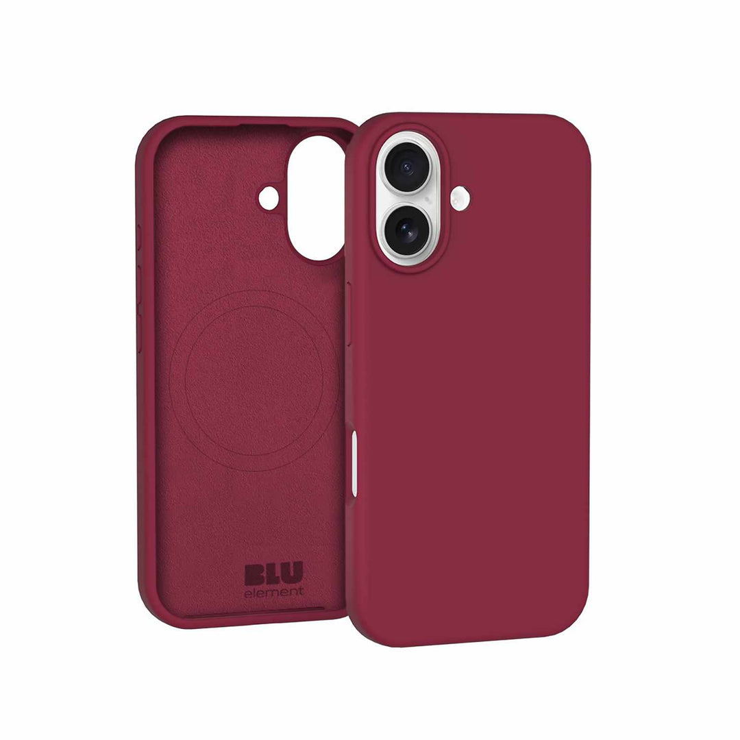 Blu Element | Silicone MagSafe iPhone 17 Case - Cranberry | BESMG175