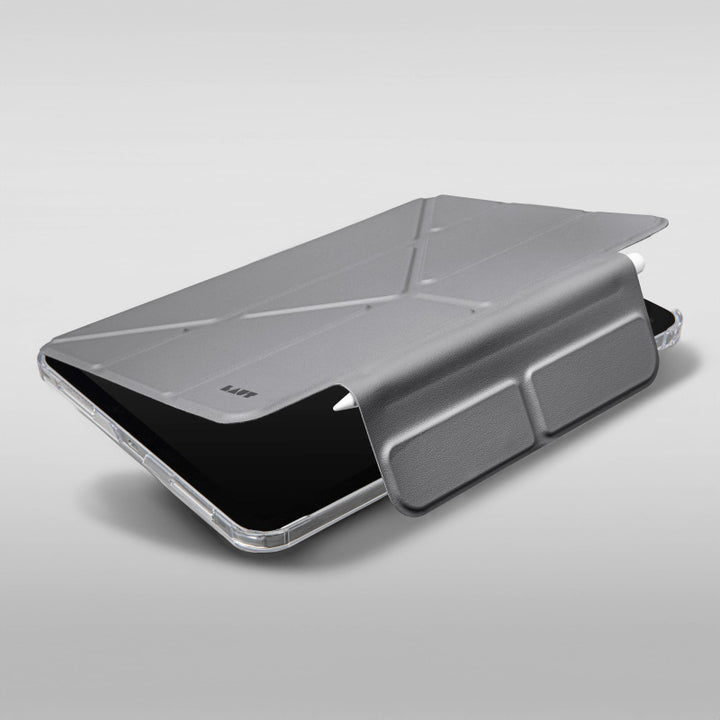 LAUT | Huex Folio for iPad Pro 11" 5th Gen M4 (2024) - Grey | L_IPP24S_HF_GY