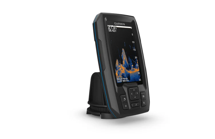 Garmin | Striker Vivid 4cv 4" Display Fishfinder with GT20-TM Transducer and GPS | CE010-02550-01