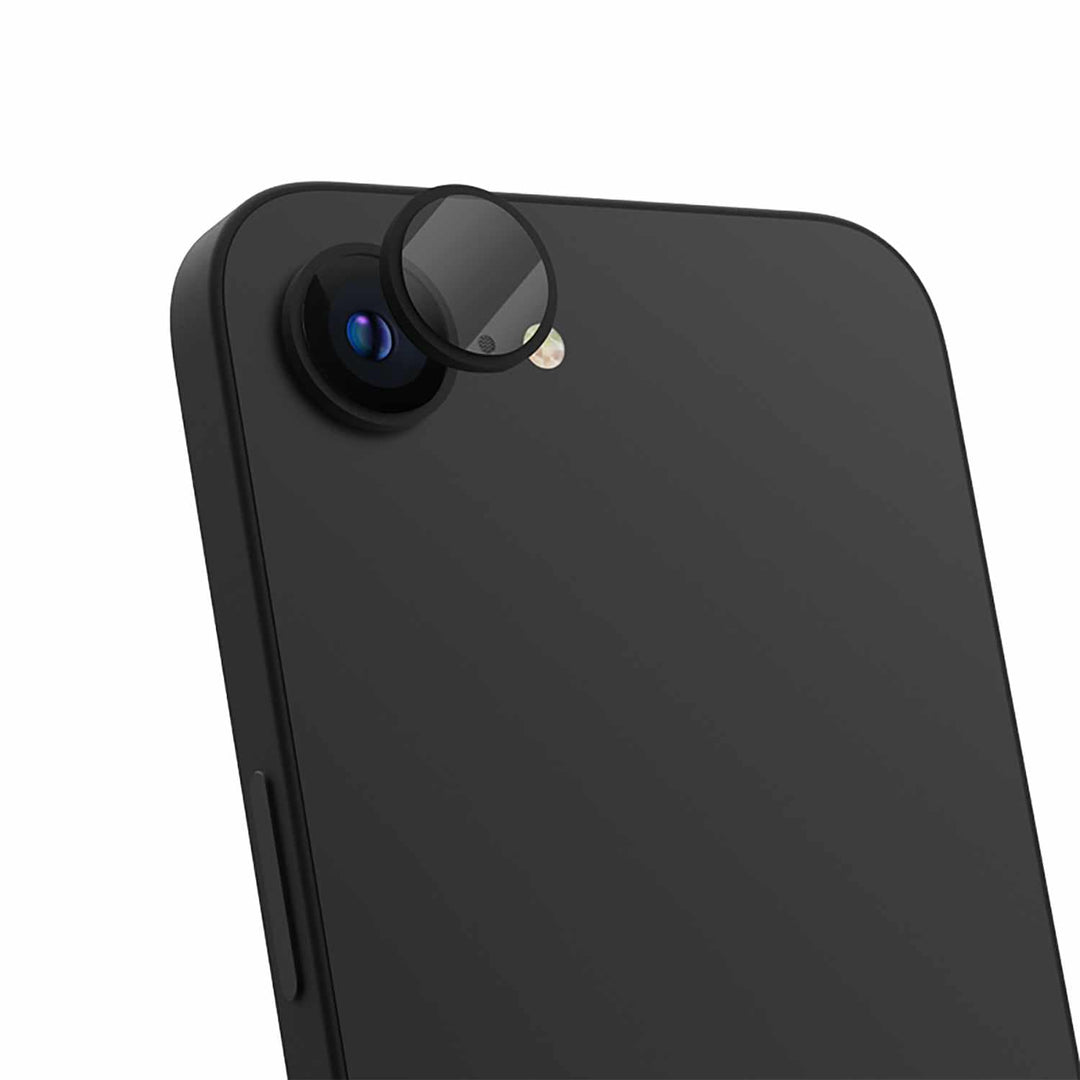 Blu Element | Aluminum 1 by 1 Lens Protector for iPhone 16e - Black | BELPIPSE4