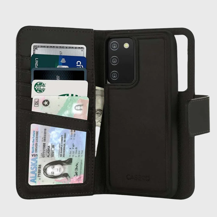 Caseco | 5th Ave Wallet MagSafe Samsung A16 - Black | C31D4-01