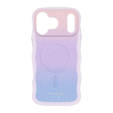 Kate Spade | Wavy MagSafe iPhone 17 Pro Max Case - Opal Glitter | KS057256