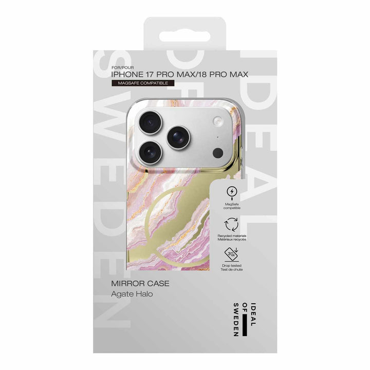 Ideal of Sweden | Mirror MagSafe Case iPhone 18 Pro Max /17 Pro Max - Agate Halo | IDMRCMSI2667P628
