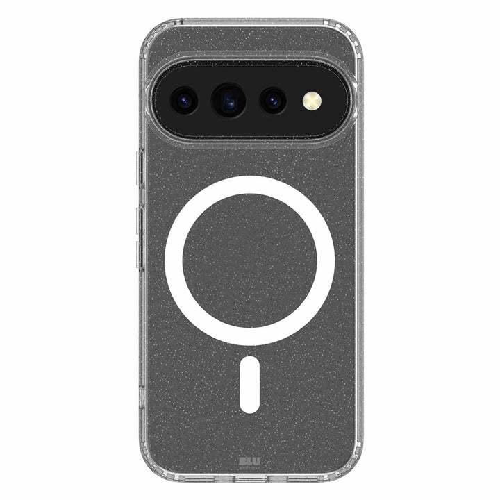 Blu Element | Dropzone Rugged Glitter Case w/Magnets for Google Pixel 11 Pro - Clear | BEPIXDZRG261P