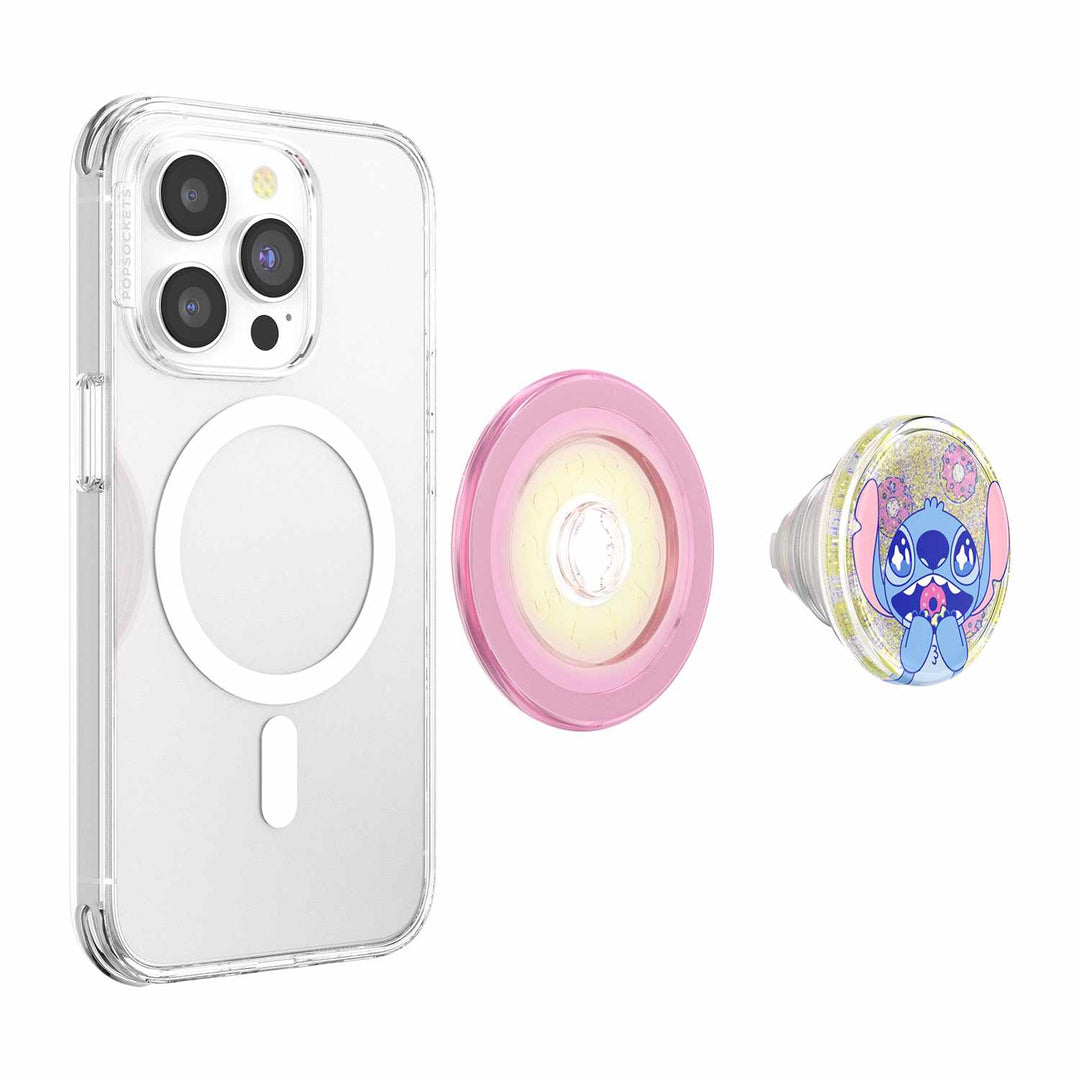 Popsockets | PopGrip For MagSafe Round with Adapter Ring - Tidepool Stitch Snacks | 123-0564