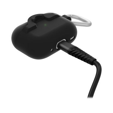 Otterbox | Apple Airpods Pro (2nd Gen) Headphone Case - Black (Black Taffy) | 15-11128