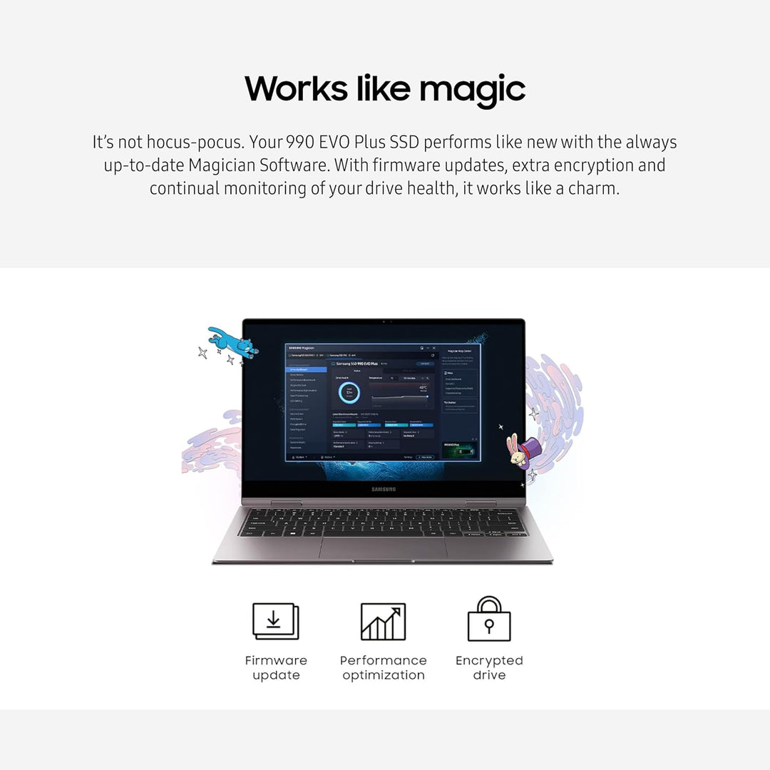 Samsung | 990 EVO Plus 2TB PCI-e Internal Solid State Drive | MZ-V9S2T0B/AM