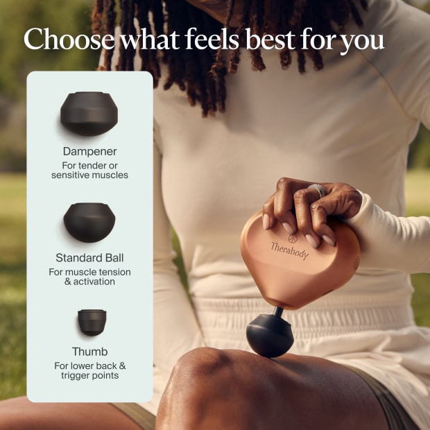 Therabody | Theragun mini 3.0 Handheld Percussive Massage Device - Desert Rose | TG0004128-2A60