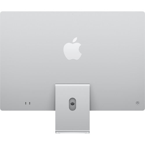 Apple | iMac 24" with Retina 4.5K display: Apple M4 chip with 8‑core CPU and 8‑core GPU, 16GB, 256GB SSD - Silver | MWUC3LL/A