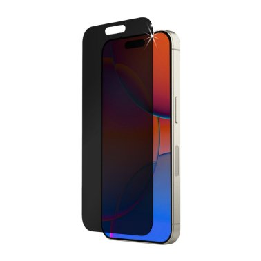 HyperGear | 4-way Privacy Glass Screen Protector iPhone 17 /17 Pro /16 Pro w/Installation Applicator Tray | 16452