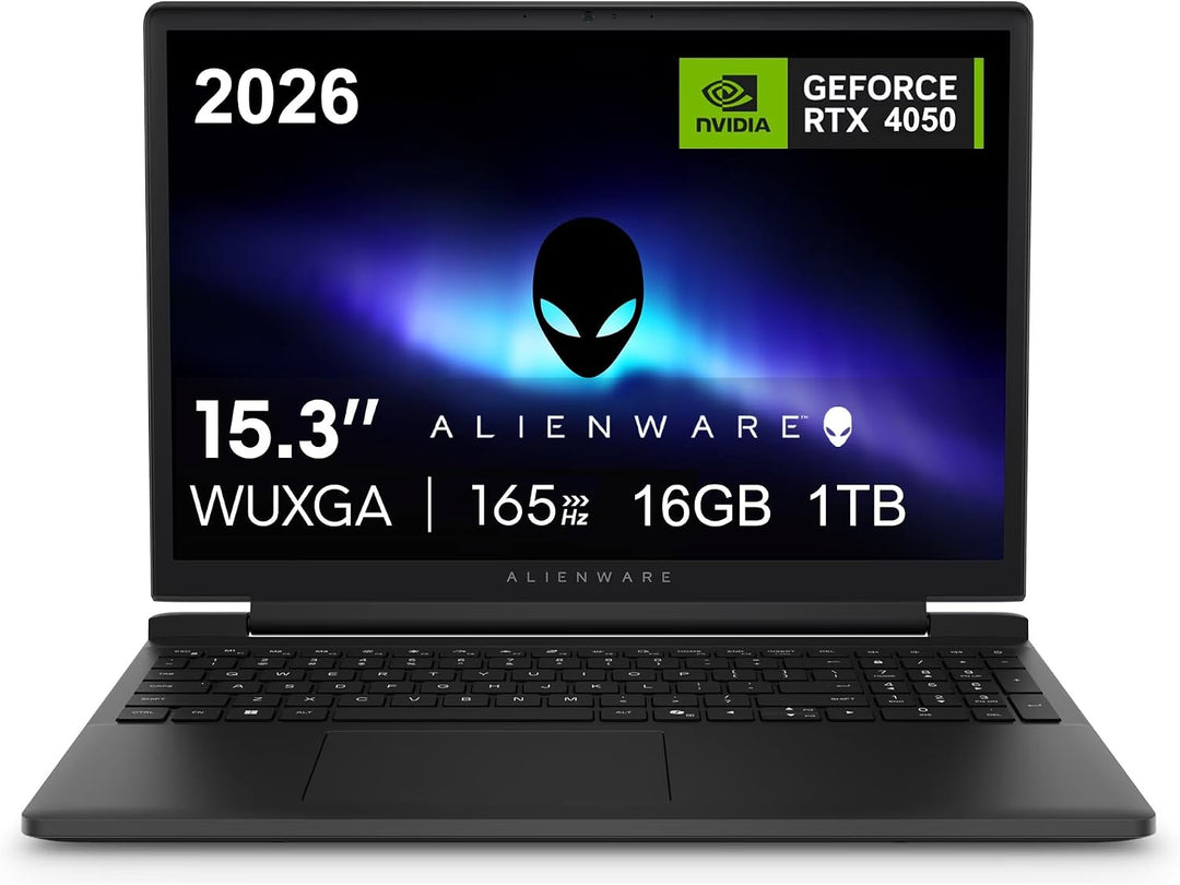 Alienware | 15 Gaming Laptop 15.3" WUXGA 1920x1200 165Hz 16GB DDR5 512GB Core 7 processor (Series 2) 240H W11 Home 1YR