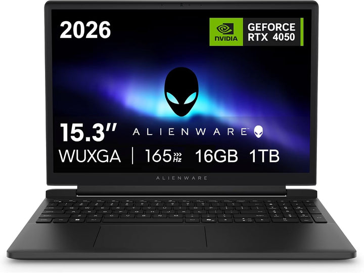 Alienware | 15 Gaming Laptop 15.3" WUXGA 1920x1200 165Hz 16GB DDR5 512GB Core 7 processor (Series 2) 240H W11 Home 1YR