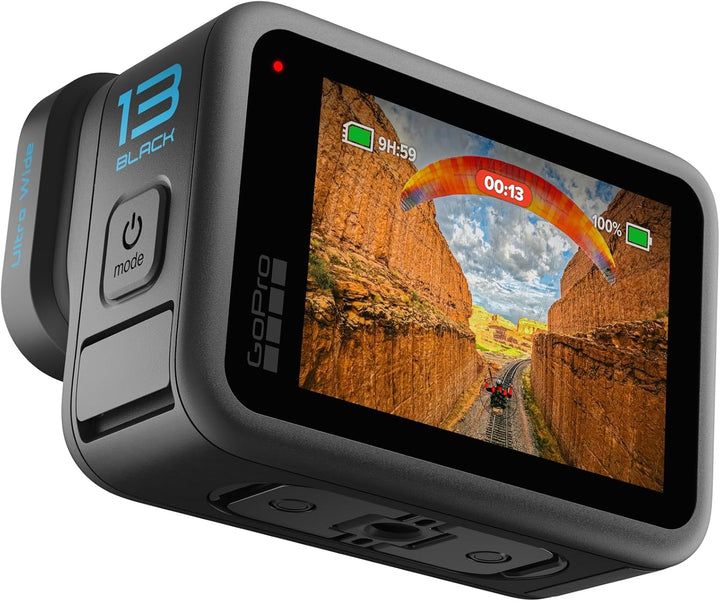 GoPro | HERO13 Ultra Wide Edition Waterproof Action Camera with 5.3K60 Video, 27MP Photo, Boosted 177-degree FOV + Compatability with HB-Series Lenses - Black |