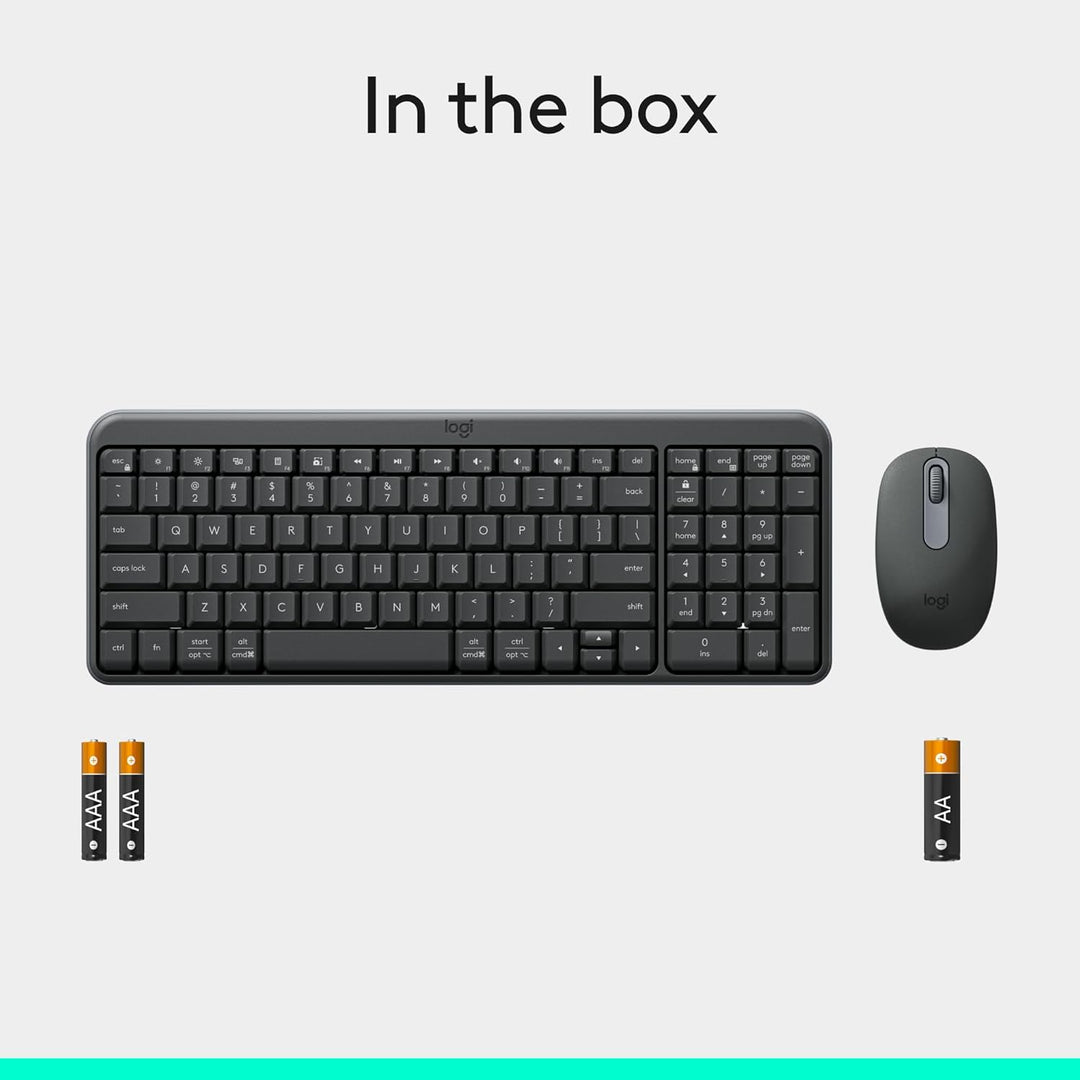 Logitech | MK250 Compact Bluetooth Wireless Combo - Black | 920-013510