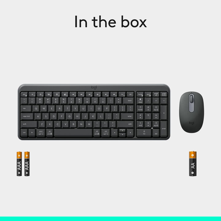 Logitech | MK250 Compact Bluetooth Wireless Combo - Black | 920-013510