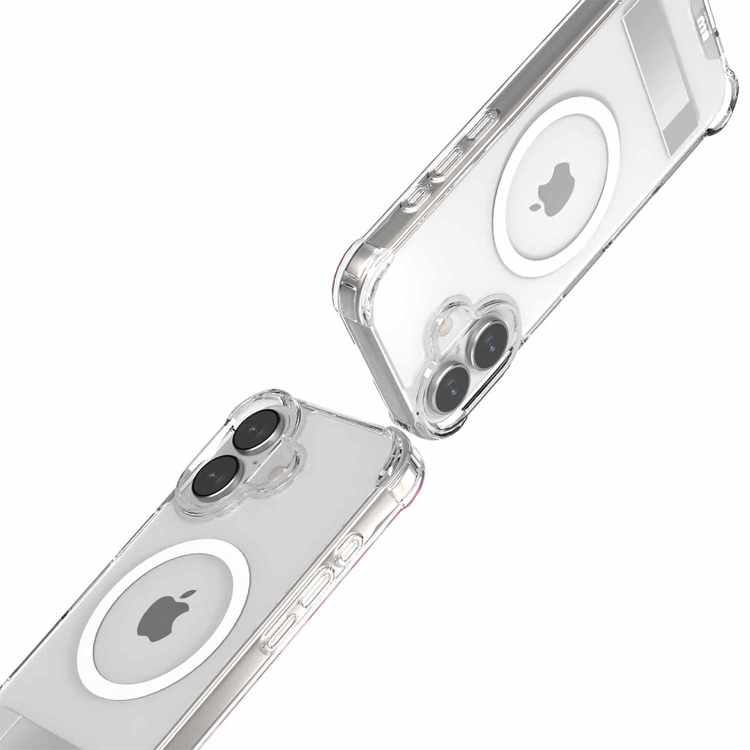 Blu Element | DropZone Rugged MagSafe w/Kickstand iPhone 17 Case - Clear | BEDZMG17K1