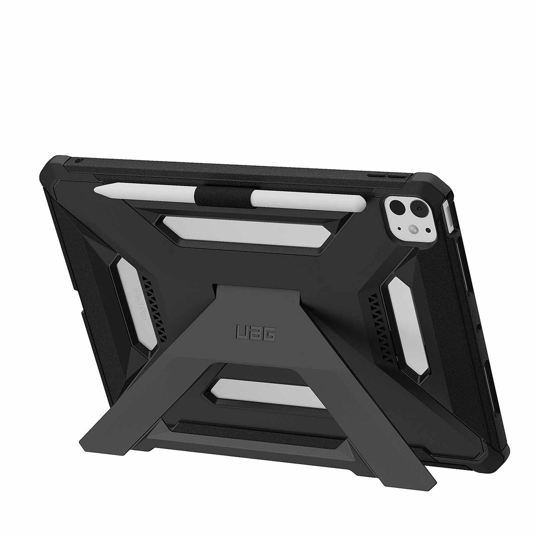 UAG | Scout+ Case with Kickstand for iPad Pro 11" 5th Gen M4 (2024) - Black | 124491114040