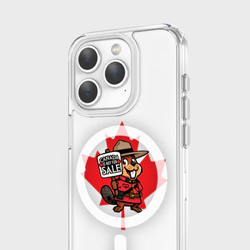 Caseco | Mountie Case Canada Is Not For Sale iPhone 16 Pro Max - Clear | Z24D2-BA