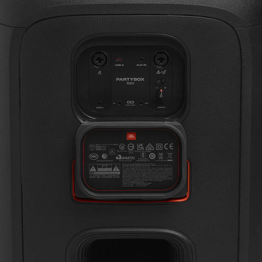 JBL | PartyBox 520 Portable Battery Powered Party Speaker | JBLPARTYBOX520AM