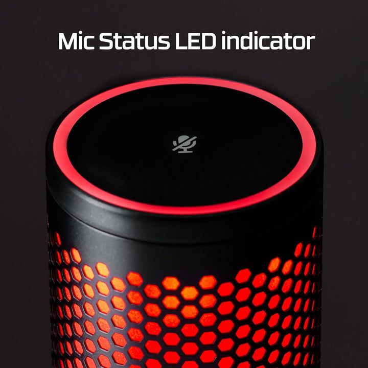 HyperX | QuadCast 2 Microphone Wired - Black | 872V1AA