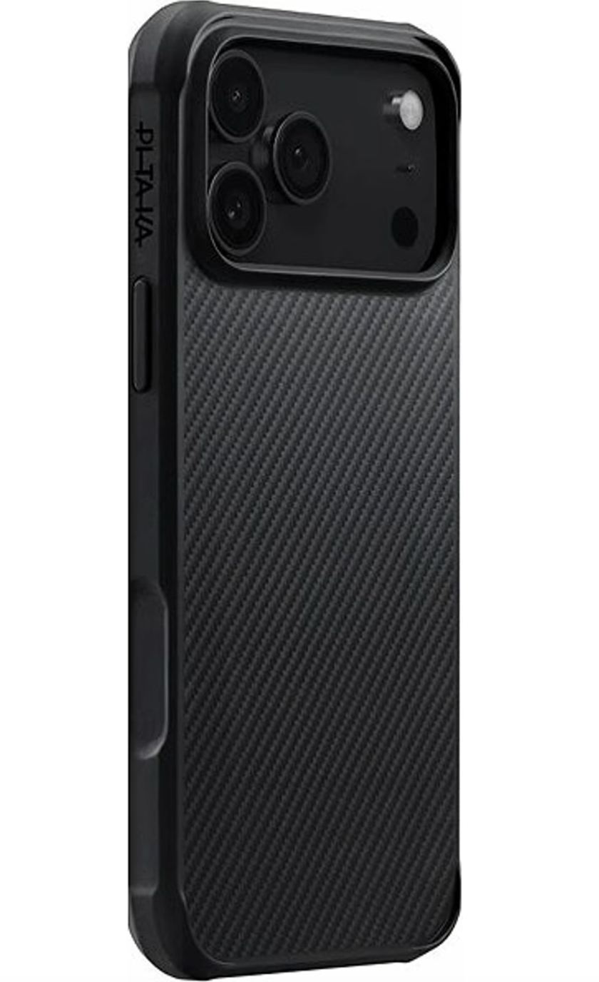 Pitaka | Aramid Pro Guard Case For iPhone 17 Pro - Black/Grey | KI1701MGP