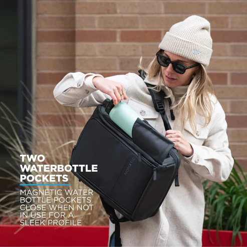 Nomatic | Backpack- Slim Black Water Resistant Anti-Theft 20L Laptop Bag RFID Protected EDBK25BLK02
