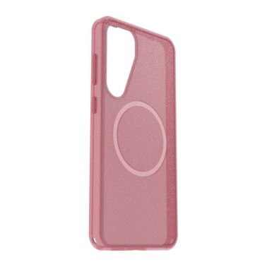 Otterbox | Symmetry Clear Magnets Series Case Samsung Galaxy S25+ - Pink Thimbleberry | 77-97470