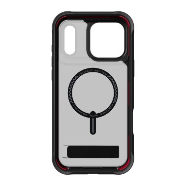 ZAGG | Graphene Rainier Snap Kickstand iPhone 17 Pro Max Case - Smoke Black | 702319175