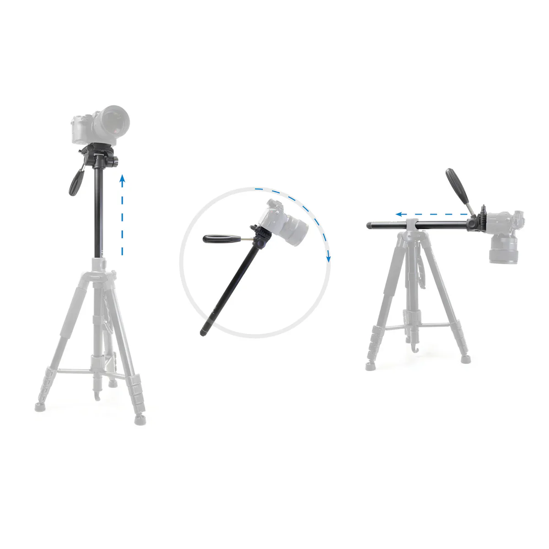 Optex | Horizon 5-Section Aluminum Hybrid Tripod - Black | OPTH155