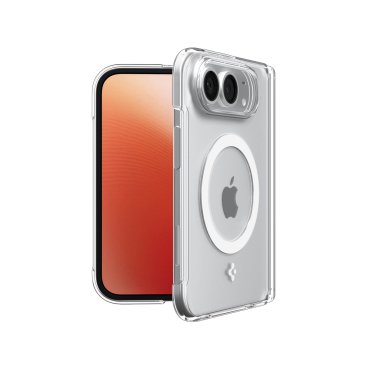 Spigen | Crystal Hybrid Pro MagFit iPhone Duo - Clear/White | ACS11697
