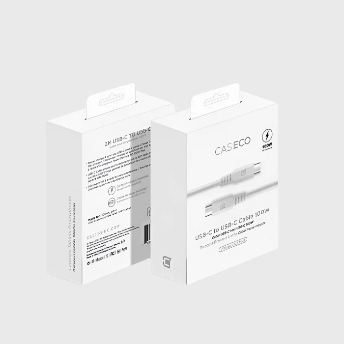 Caseco | Cable Fast Charging USB-C to USB-C 2 Meter/ 6FT - Pink | C0515-05