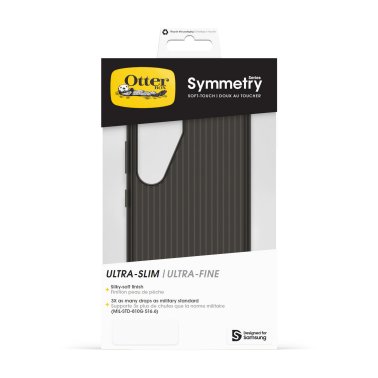 Otterbox | Symmetry Soft Touch Series Case Samsung Galaxy S25 - Black Dark Echo | 77-97373