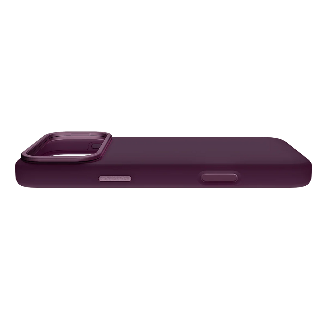 LOGiiX | Vibrance Silicone Case for iPhone 18 Pro/17 Pro - Dark Cherry | LGX-14154